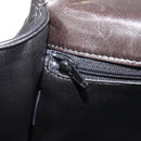 BALLY Chain Shoulder Bag Leather Black Gold Tone Auth BA15535-20