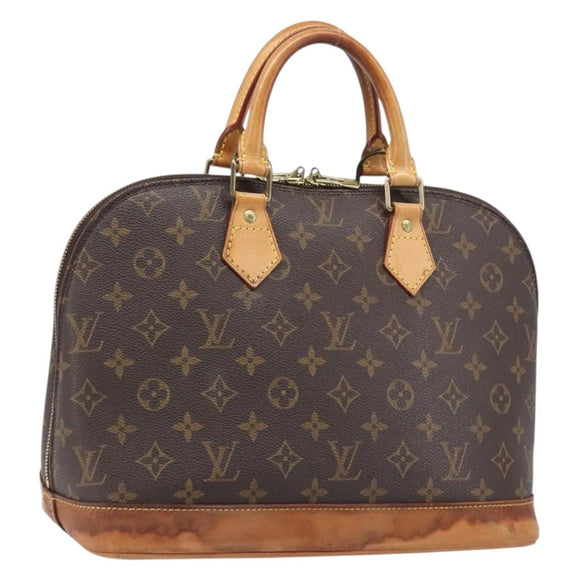 LOUIS VUITTON Monogram Alma Hand Bag M51130 LV Auth BA15537