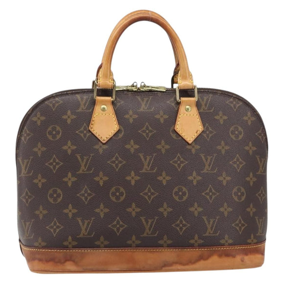 LOUIS VUITTON Monogram Alma Hand Bag M51130 LV Auth BA15537