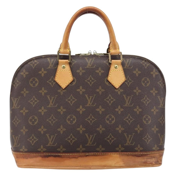 LOUIS VUITTON Monogram Alma Hand Bag M51130 LV Auth BA15537