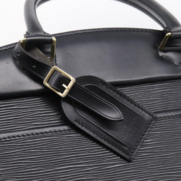 LOUIS VUITTON Epi Riviera Hand Bag Black M48182 LV Auth BA15538