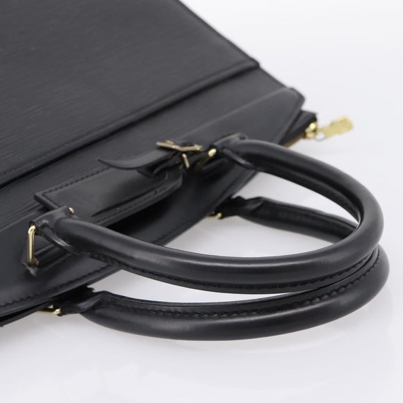 LOUIS VUITTON Epi Riviera Hand Bag Black M48182 LV Auth BA15538