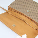 GUCCI Micro GG Supreme Shoulder Bag PVC Brown Gold 004 106 0024 Auth BA1554-10