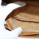 GUCCI Micro GG Supreme Shoulder Bag PVC Brown Gold 004 106 0024 Auth BA1554-19