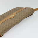 GUCCI Micro GG Supreme Shoulder Bag PVC Brown Gold 004 106 0024 Auth BA1554-6