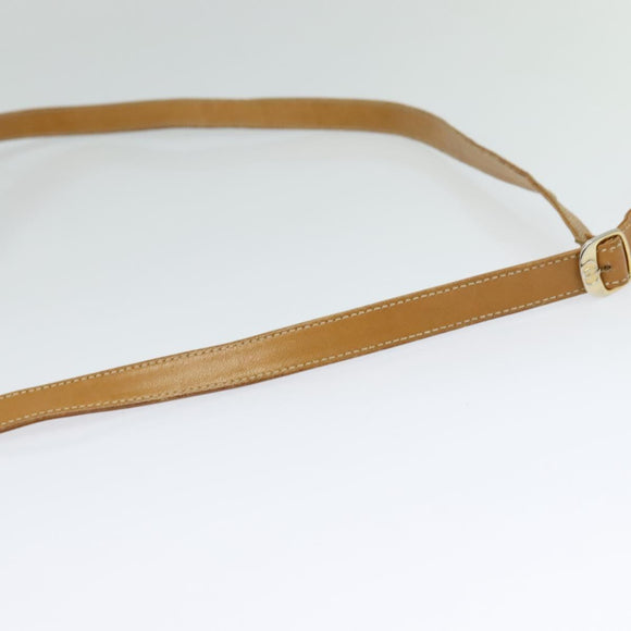 GUCCI Micro GG Supreme Shoulder Bag PVC Brown Gold 004 106 0024 Auth BA1554