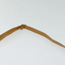 GUCCI Micro GG Supreme Shoulder Bag PVC Brown Gold 004 106 0024 Auth BA1554-8