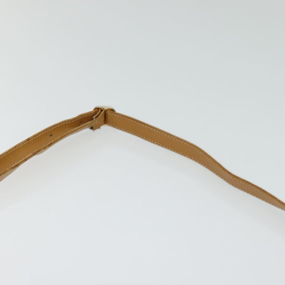 GUCCI Micro GG Supreme Shoulder Bag PVC Brown Gold 004 106 0024 Auth BA1554