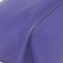 LOUIS VUITTON Epi Neverfull MM Tote Bag Purple Fig M40883 LV Auth BA15540A-17