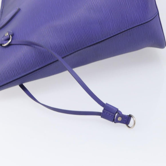 LOUIS VUITTON Epi Neverfull MM Tote Bag Purple Fig M40883 LV Auth BA15540A