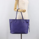 LOUIS VUITTON Epi Neverfull MM Tote Bag Purple Fig M40883 LV Auth BA15540A-27