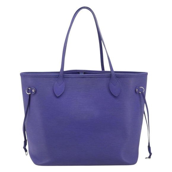 LOUIS VUITTON Epi Neverfull MM Tote Bag Purple Fig M40883 LV Auth BA15540A
