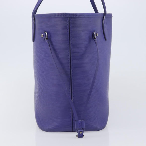 LOUIS VUITTON Epi Neverfull MM Tote Bag Purple Fig M40883 LV Auth BA15540A
