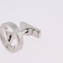 LOUIS VUITTON Damier Graphite Cufflink LV Catch Cuffs Metal M80188 Auth BA15541V-23