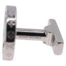 LOUIS VUITTON Damier Graphite Cufflink LV Catch Cuffs Metal M80188 Auth BA15541V-24