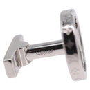 LOUIS VUITTON Damier Graphite Cufflink LV Catch Cuffs Metal M80188 Auth BA15541V-25