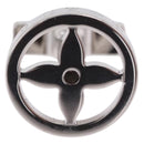LOUIS VUITTON Damier Graphite Cufflink LV Catch Cuffs Metal M80188 Auth BA15541V-27