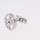 LOUIS VUITTON Damier Graphite Cufflink LV Catch Cuffs Metal M80188 Auth BA15541V-30