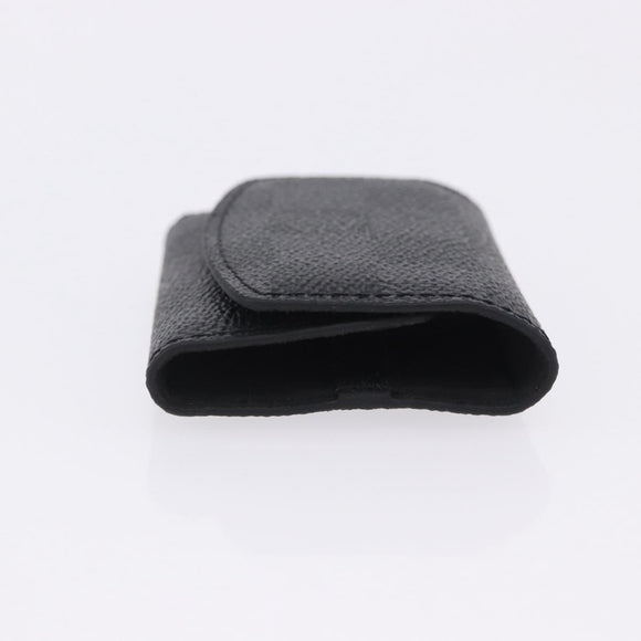 LOUIS VUITTON Damier Graphite Cufflink LV Catch Cuffs Metal M80188 Auth BA15541V