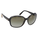 PRADA Sunglasses Plastic Brown Gold Tone Auth BA15543-1