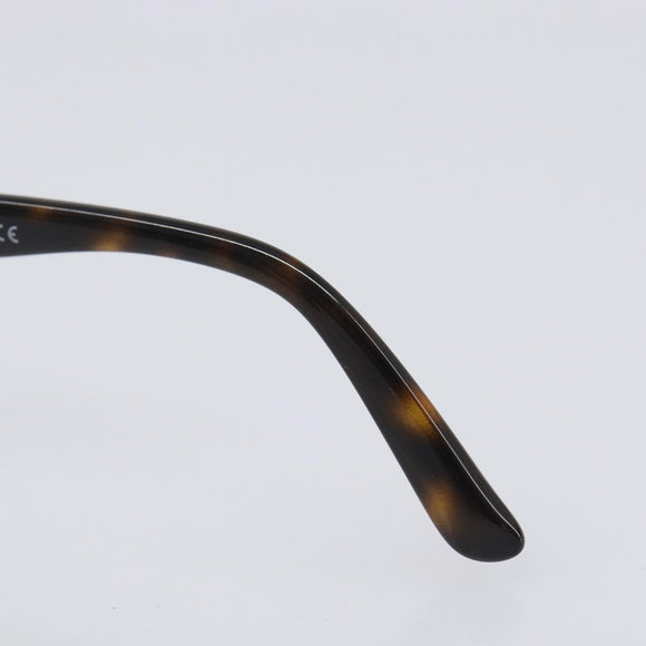 PRADA Sunglasses Plastic Brown Gold Tone Auth BA15543