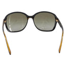 PRADA Sunglasses Plastic Brown Gold Tone Auth BA15543-2