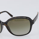 PRADA Sunglasses Plastic Brown Gold Tone Auth BA15543-6