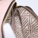 Chloe Dahlia Mini Hand Bag Leather 2way Pink Gold Tone Auth BA15544M-23