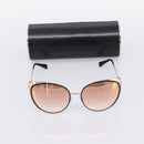 BVLGARI Sunglasses Metal Gold Black Auth BA15547V-12