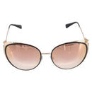 BVLGARI Sunglasses Metal Gold Black Auth BA15547V-13