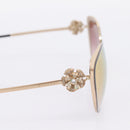 BVLGARI Sunglasses Metal Gold Black Auth BA15547V-4