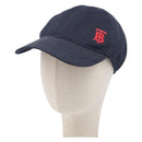 BURBERRY Cap Cotton Navy Red Auth BA15549-1