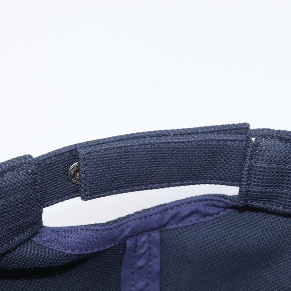 BURBERRY Cap Cotton Navy Red Auth BA15549