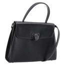 GIVENCHY Hand Bag Leather 2way Black Auth BA15552A-1