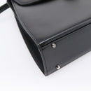 GIVENCHY Hand Bag Leather 2way Black Auth BA15552A-16