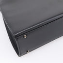 GIVENCHY Hand Bag Leather 2way Black Auth BA15552A-18