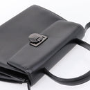 GIVENCHY Hand Bag Leather 2way Black Auth BA15552A-6