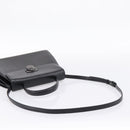 GIVENCHY Hand Bag Leather 2way Black Auth BA15552A-8