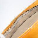 LOUIS VUITTON Monogram Vernis Houston Hand Bag Beige M91004 LV Auth BA15557-10