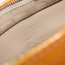 LOUIS VUITTON Monogram Vernis Houston Hand Bag Beige M91004 LV Auth BA15557-21