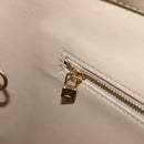 LOUIS VUITTON Monogram Vernis Houston Hand Bag Beige M91004 LV Auth BA15557-24
