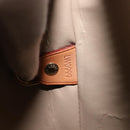 LOUIS VUITTON Monogram Vernis Houston Hand Bag Beige M91004 LV Auth BA15557-12