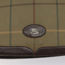Burberrys Nova Check Shoulder Bag Canvas Brown Gold Auth BA1556-17