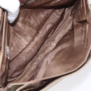 Burberrys Nova Check Shoulder Bag Canvas Brown Gold Auth BA1556-11