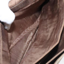 Burberrys Nova Check Shoulder Bag Canvas Brown Gold Auth BA1556-12