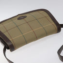 Burberrys Nova Check Shoulder Bag Canvas Brown Gold Auth BA1556-6