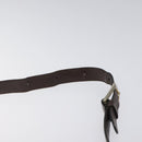 Burberrys Nova Check Shoulder Bag Canvas Brown Gold Auth BA1556-8