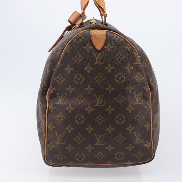 LOUIS VUITTON Monogram Keepall 50 Boston Bag M41426 LV Auth BA15561A