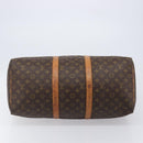 LOUIS VUITTON Monogram Keepall 50 Boston Bag M41426 LV Auth BA15561A-5