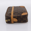 LOUIS VUITTON Monogram Compiegne 28 Clutch Bag M51845 LV Auth BA15562-3